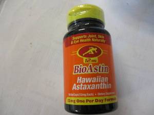 lot 124 image: Bioastin Hawaiian Astaxanthin- 50 c...