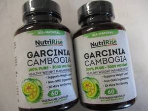 lot 128 image: 2 Bottles of Nutrinrise Garcinia Ca...