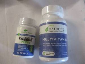 lot 130 image: Multivitamins and Probiotic Supplem...