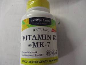 lot 133 image: Healthy Origins Vitamin K2 as MK-7...