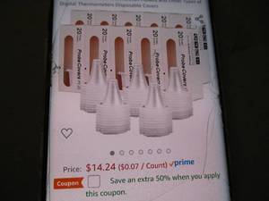lot 159 image: 800 Happy House Ear Thermometer Pro...
