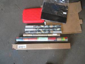 lot 163 image: Vinyl Wraps, A folder, and a Pad...