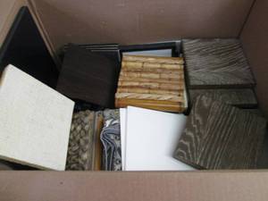 Box of Assorted Finish Samples for ...