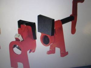 Bessey H-Style 12 in. Black Pipe C...