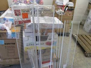 4 Wire Shelving Pieces...