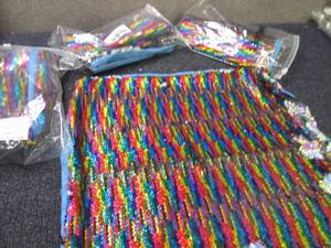 4 Sequinned Pillow Covers 16 inch...