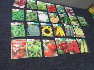 25 Assorted Packs of Burpee Vegetab...