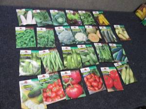 25 Assorted Packs of Burpee Vegetab...