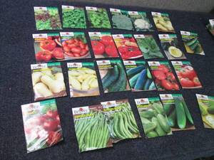 25 Assorted Packs of Burpee Vegetab...