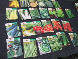 25 Assorted Packs of Burpee Vegetab...