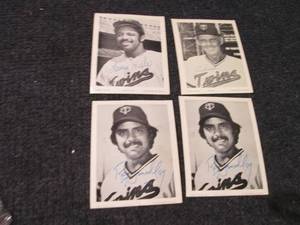 Signed Twins Photos...