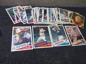 1985 Topps Oversized Baseball Cards...