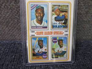 Hank Aaron Special Card...