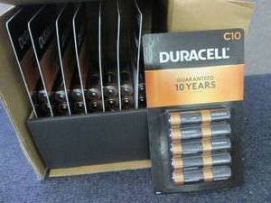 8- 10 pks Duracell Coppertop C Ba...