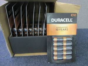 8- 10 pks Duracell Coppertop C Ba...