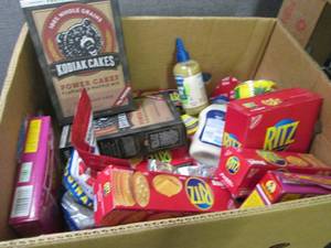 Box of Assorted Food Products...