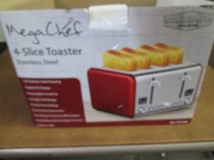 MegaChef Stainless Steel 4 Slice To...