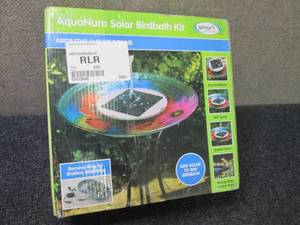 Smart Solar Aquanura Solar Birdbath...