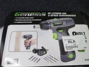 Genesis 8V Lithium Ion 2 Speed Scre...