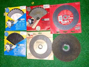 Mixed lot of blades- mixed conditions - see pictures