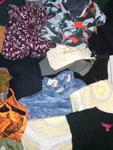mixed lot of clothes - mixed conditions - see pictures