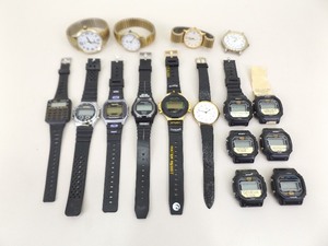 lot 31 image: Lot of Misc Vintage Digital Calculator etc. Watches