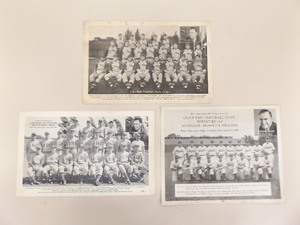 lot 49 image: Antique 1938, 1939, and 1940 St. Paul Baseball Team Photo Cards
