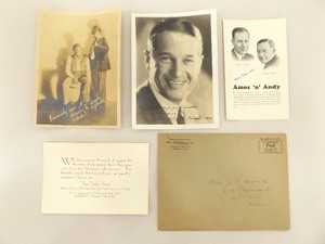lot 71 image: 1930s Amos and Andy Promo Spread