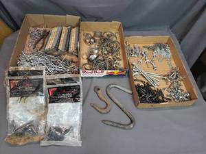 lot 14 image: Misc. Fasteners, Odds and Ends