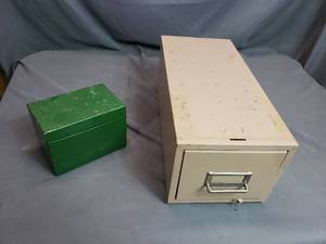 lot 56 image: 2 Metal Boxes