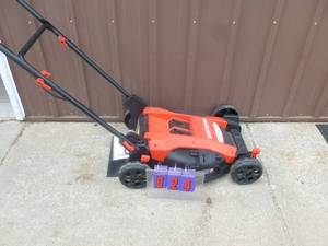 lot 24 image: Craftsman brushless 2 x 20 volt mower. Looks new. No battery. As shown.