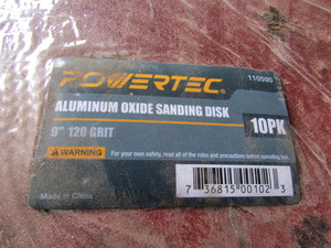 Sand Paper and Saw Blades