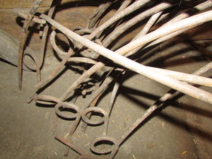 Vintage Rake Tines