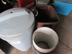 Garbage Containers and Buckets