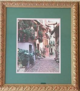 Framed Italian Street Photographs by Scanlan, set of 3