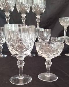 Stuart England Crystal Stemware  Regent Pattern