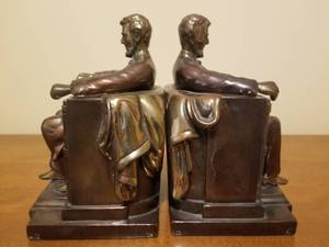 Lincoln Memorial Bookends