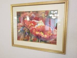 Vibrant Floral Fine Art Watercolor Print