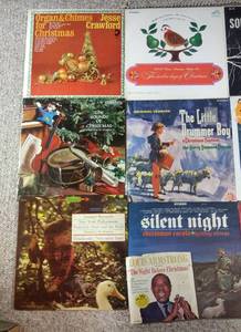 lot 24 image: 33 RPM Vinyl Christmas and Halloween Albums