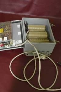 lot 30 image: electrical box for video and RS-485