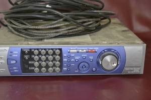 lot 32 image: Panasonic WJ-HD316A1000V 16-Channel 1000GB DVR with Network Connection and Motion Detection