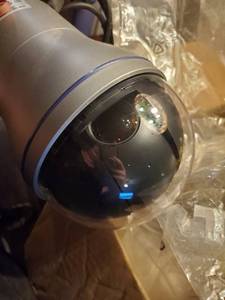 lot 33 image: New Security Camera Panasonic WV-CS954 Color Dome PTZ Camera
