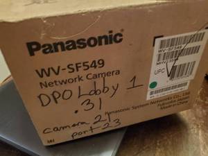 lot 34 image: Panasonic WV-CW474A Series Surveillance Camera
