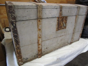 Antique Immigrant Trunk