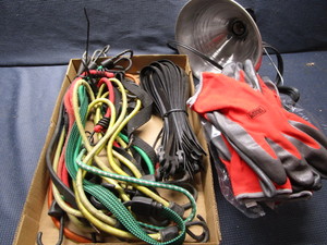 Bungees, Gloves, Light