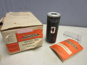 lot 534 image: SIMPSON SOUND LEVEL CALIBRATOR