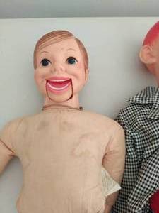 2 Vintage Ventriloquist Dolls