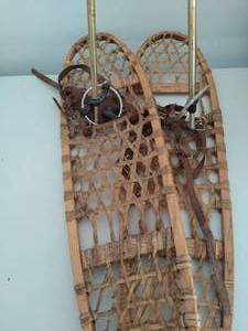 Snow Shoes and Ski Poles