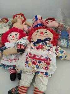 Raggedy Anne and Andy Dolls