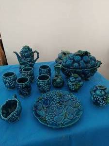 Inarco Indigo Mood Blue Fruit Dish Set
